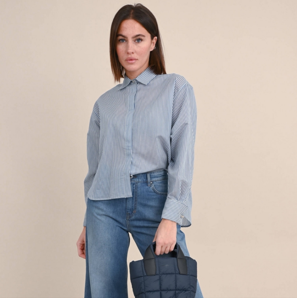 MAX MARA Silk Cotton Button Up